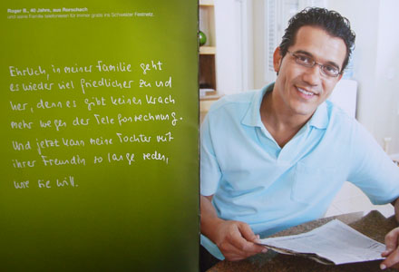 Roger B. aus Rorschach - hallo RorschacherInnen, kennt den jemand bei euch oben? (Cablecomwerbung, August 2007)