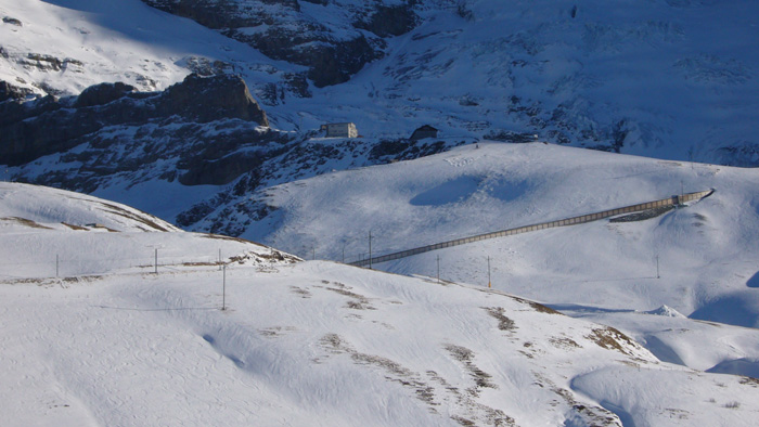 Blick zum Eigergletscher
