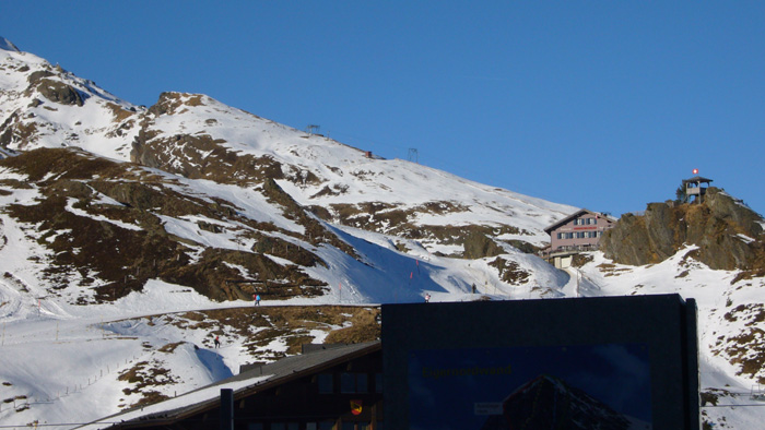 Ende des Honegg-Skiliftes

