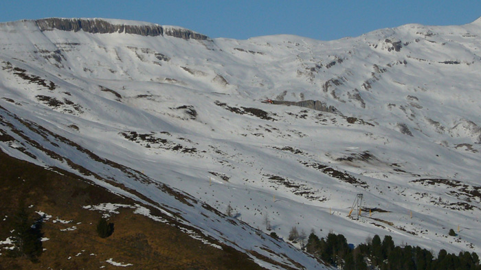 Pisten in der Honegg-Gegend
