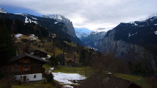 Sonntagmorgen, 14. Januar 2007, Wengen
