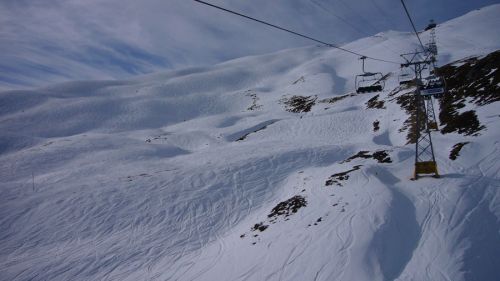 Auf dem Weg zum Lauberhorn
