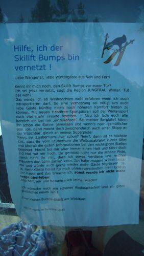 Bisher hat er überlebt...
