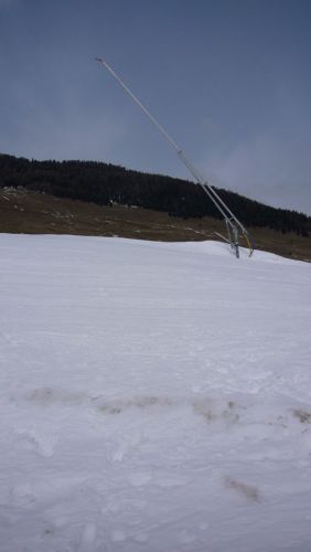 Sent, Spaziergang am 24. März: Ende der Traumpiste
