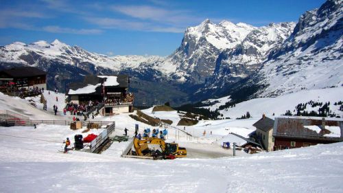 Kleine Scheidegg, abseits des Open-Air-Rummels
