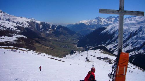 Karfreitag 2007 - der Schnee im Tal ist nun ganz weg
