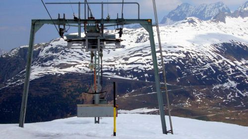 Skilift Gurschen - gleicher Typ und gleiches Baujahr wie Valtgeva in Sedrun
