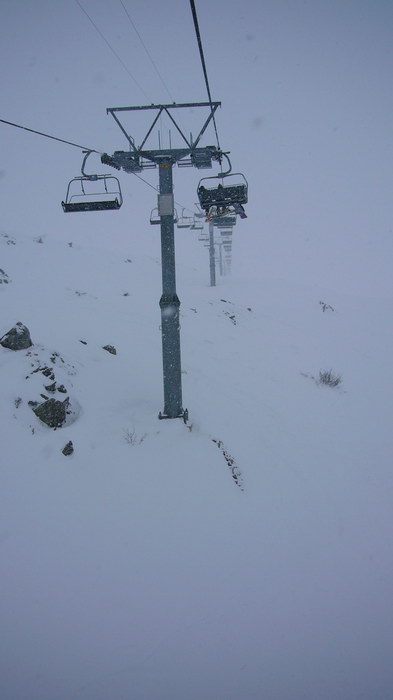 Val Val: Die nächste Schneefront treibt uns zu Regula ins Alpsu...
