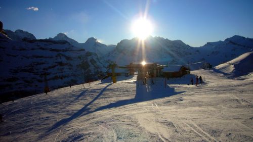 Lauberhornschulter, 15.40 Uhr

