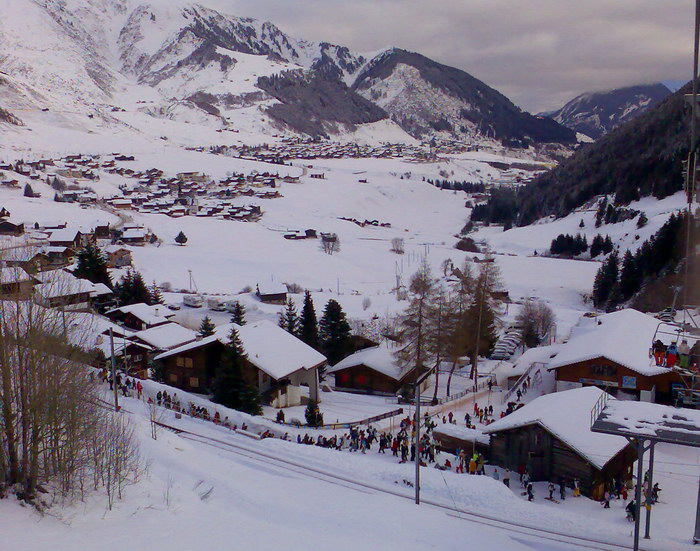 31. Dezember 2007: 5cm Neuschnee über Nacht, immerhin ists wieder mal weiss
