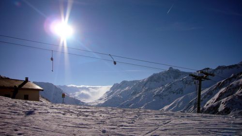 Alpsu mit Föhnwand im Süden, 2.1.2008
