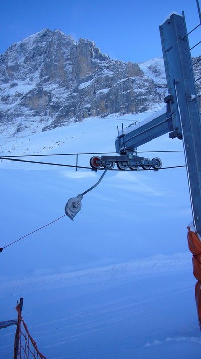 Skilift Salzegg, 13. Januar 2008
