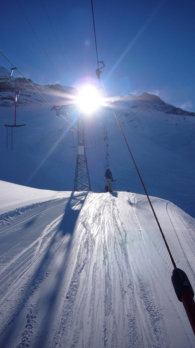 Skilift Salzegg, 13. Januar 2008
