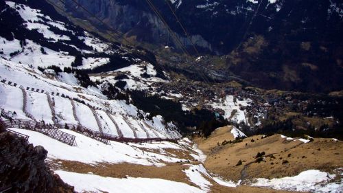 2.März 2008: Es hat den Schnee tüchtig genommen die letzten Tage
