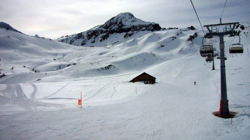 An vielen Stellen liegt aber noch genug Schnee
