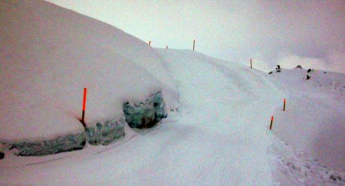 Immens viel Schnee liegt noch fast überall
