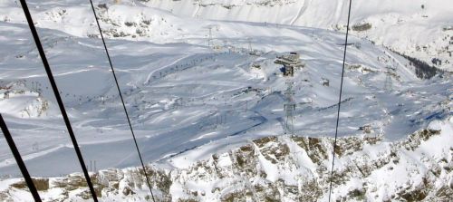 Trockener Steg von Klein Matterhorn aus
