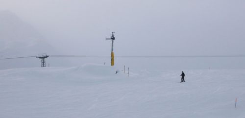 Die neue SF-Webcam von feratel steht endlich ruckelfrei auf einem eigenen Mast

