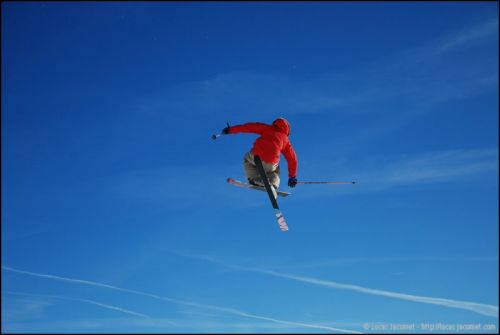 Snowpark Tegia Gronda, 24. Dezember 2008 (Foto: Lucas Jacomet)
