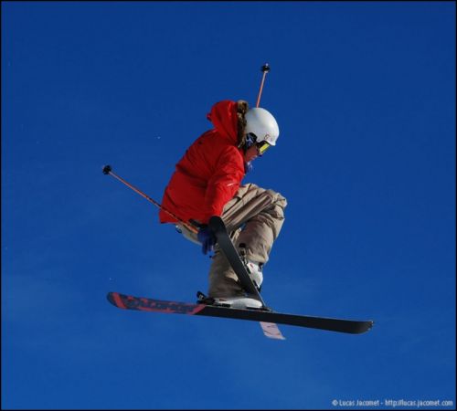 Snowpark Tegia Gronda, 24. Dezember 2008 (Foto: Lucas Jacomet)
