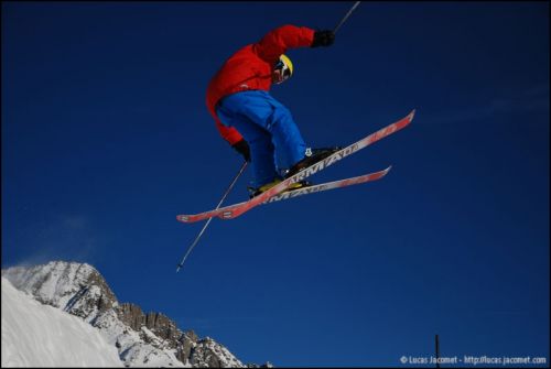 Snowpark Tegia Gronda, 24. Dezember 2008 (Foto: Lucas Jacomet)
