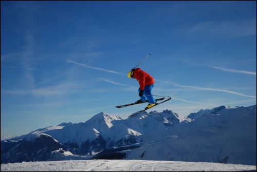 Snowpark Tegia Gronda, 24. Dezember 2008 (Foto: Lucas Jacomet)
