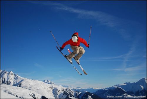 Snowpark Tegia Gronda, 24. Dezember 2008 (Foto: Lucas Jacomet)
