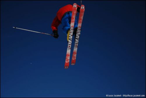 Snowpark Tegia Gronda, 24. Dezember 2008 (Foto: Lucas Jacomet)
