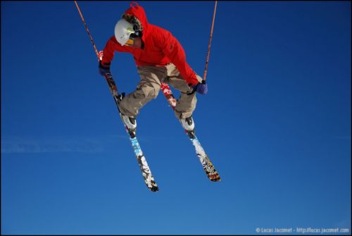 Snowpark Tegia Gronda, 24. Dezember 2008 (Foto: Lucas Jacomet)
