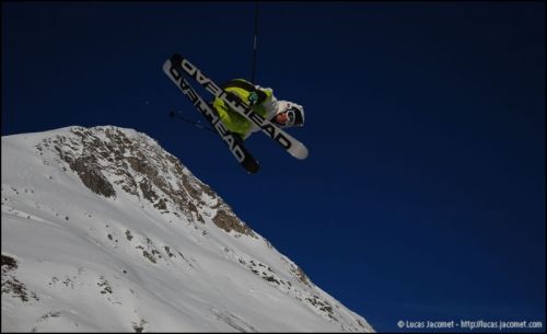 Snowpark Tegia Gronda, 24. Dezember 2008 (Foto: Lucas Jacomet)
