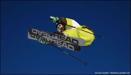 Snowpark Tegia Gronda, 24. Dezember 2008 (Foto: Lucas Jacomet)
