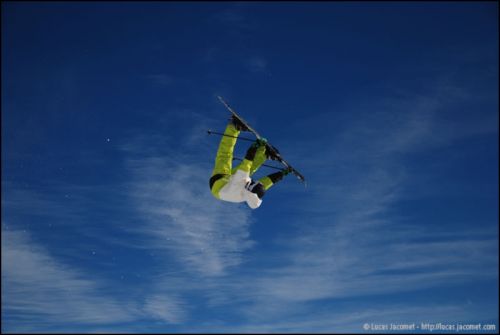 Snowpark Tegia Gronda, 24. Dezember 2008 (Foto: Lucas Jacomet)
