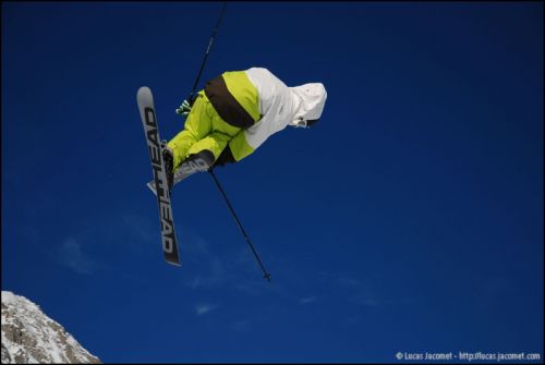 Snowpark Tegia Gronda, 24. Dezember 2008 (Foto: Lucas Jacomet)
