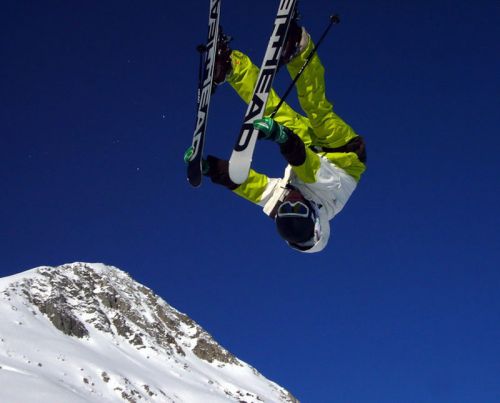Snowpark Tegia Gronda, 24. Dezember 2008 (Foto: Andi Jacomet)
