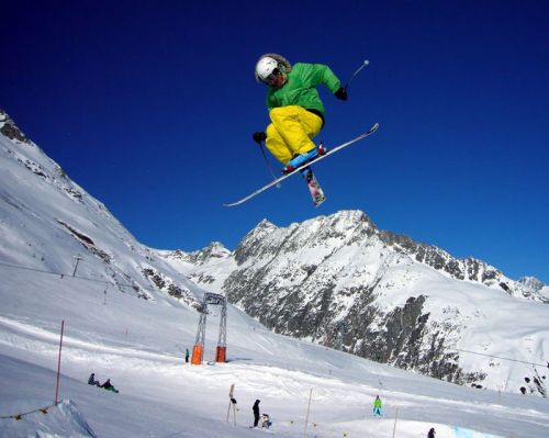 Snowpark Tegia Gronda, 24. Dezember 2008 (Foto: Andi Jacomet)
