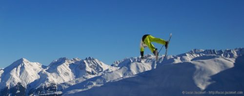 Snowpark Tegia Gronda, 3. Januar 2009 (Foto: Lucas Jacomet)
