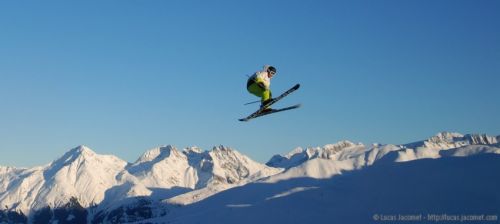 Snowpark Tegia Gronda, 3. Januar 2009 (Foto: Lucas Jacomet)
