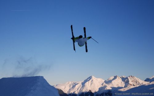 Snowpark Tegia Gronda, 3. Januar 2009 (Foto: Lucas Jacomet)
