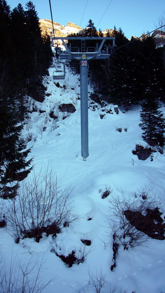 SB Innerwengen, Strecke
