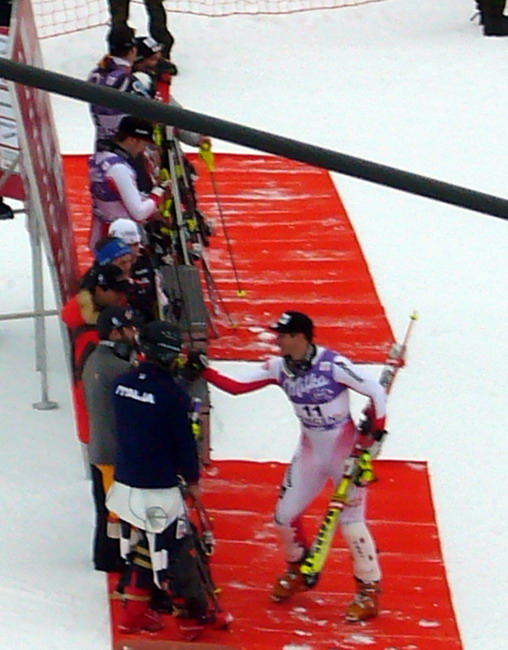 Siegerehrung im Ziel
