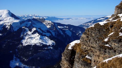 Nebelmeer vom Männlichen aus
