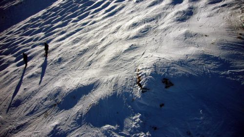 Unter der Sesselbahn Männlichen
