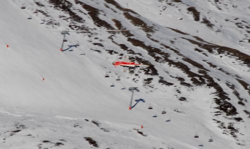 Patrouille Suisse, Sesselbahn Honegg
