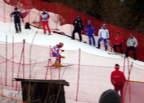 Marc Gini - die letzte Schweizer Hoffnung... immerhin kam er durch

