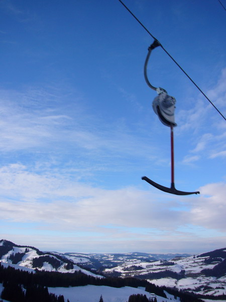 Borer-Gehänge Typ BSG77, Blick ins Mittelland und an den Jura
