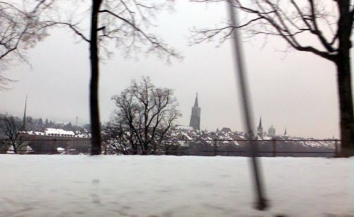 Über dem Mittelland liegt grauster Hochnebel
