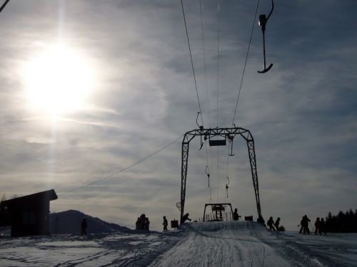 Kurz vor der Bergstation
