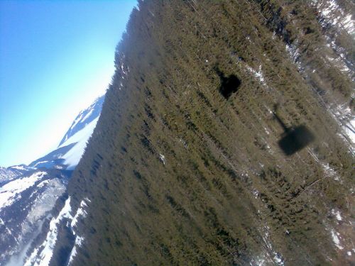 Freitag, 30. Januar 2009 - seit Tagen liegt im Mittelland eine dicke Nebeldecke, der wir nun endlich entfliehen
