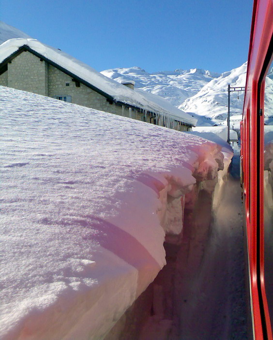 Auch im Urserental hats more snow than ever
