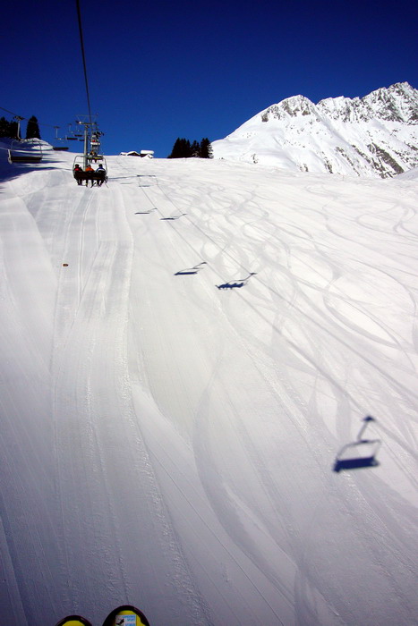 Samstag, 28. Februar 2009: Der wohl schönste Skitag in diesem Monat
